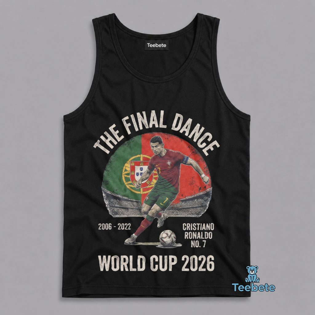 Cristiano Ronaldo The Final Dance 2002 2026 FIFA World Cup Tanktop Cristiano Ronaldo The Final Dance 2002 2026 FIFA World Cup Tanktop