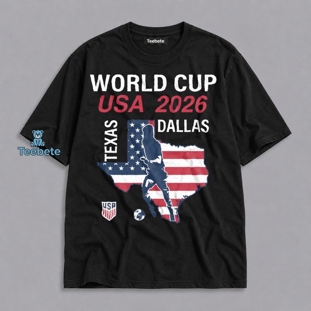 Dallas Texas 2026 World Cup Host City USA Soccer Shirt
