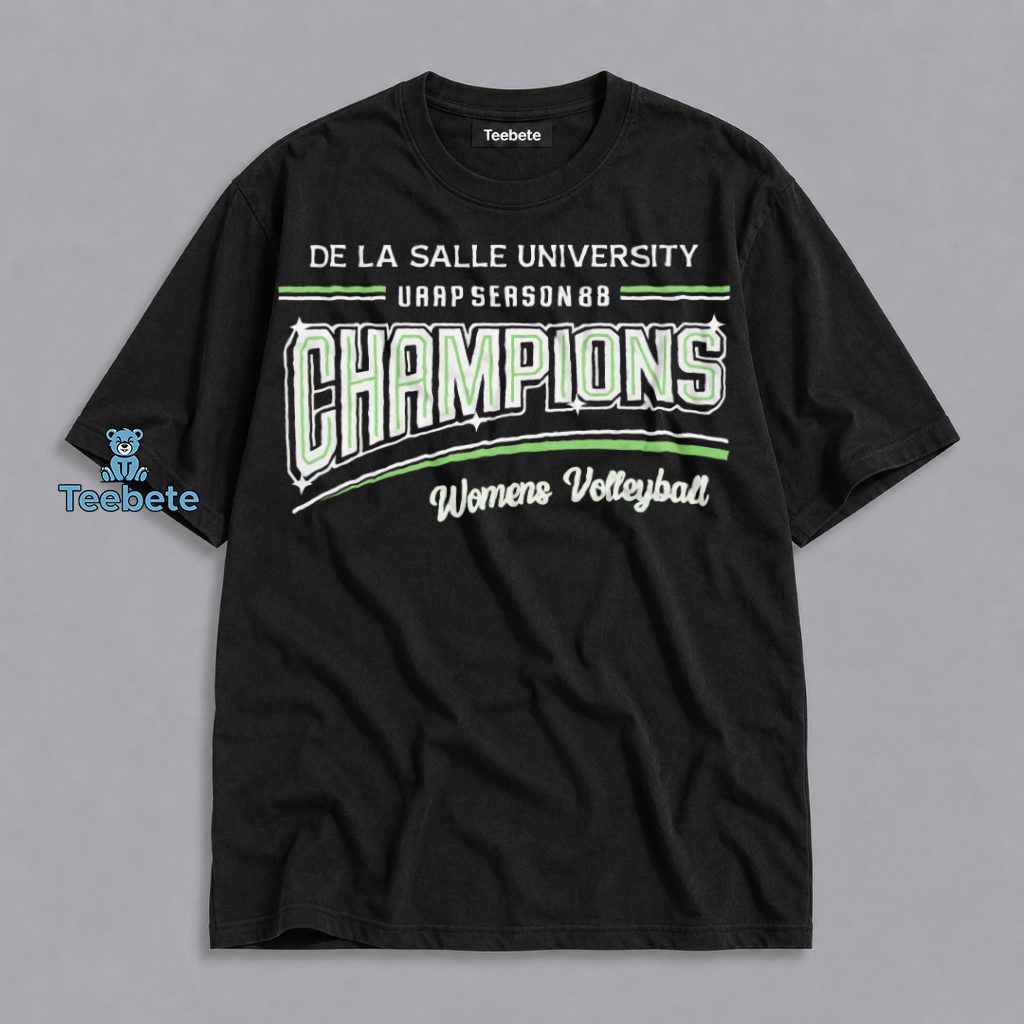 De La Salle University UAAP Season 88 Champions Womens Volleyball Fan Shirt
