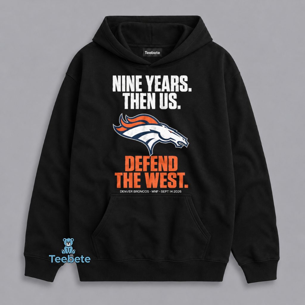 Denver Broncos AFC West Champions 2026 MNF Week 1 Defender NFL Fan Hoodie Denver Broncos AFC West Champions 2026 MNF Week 1 Defender NFL Fan Hoodie