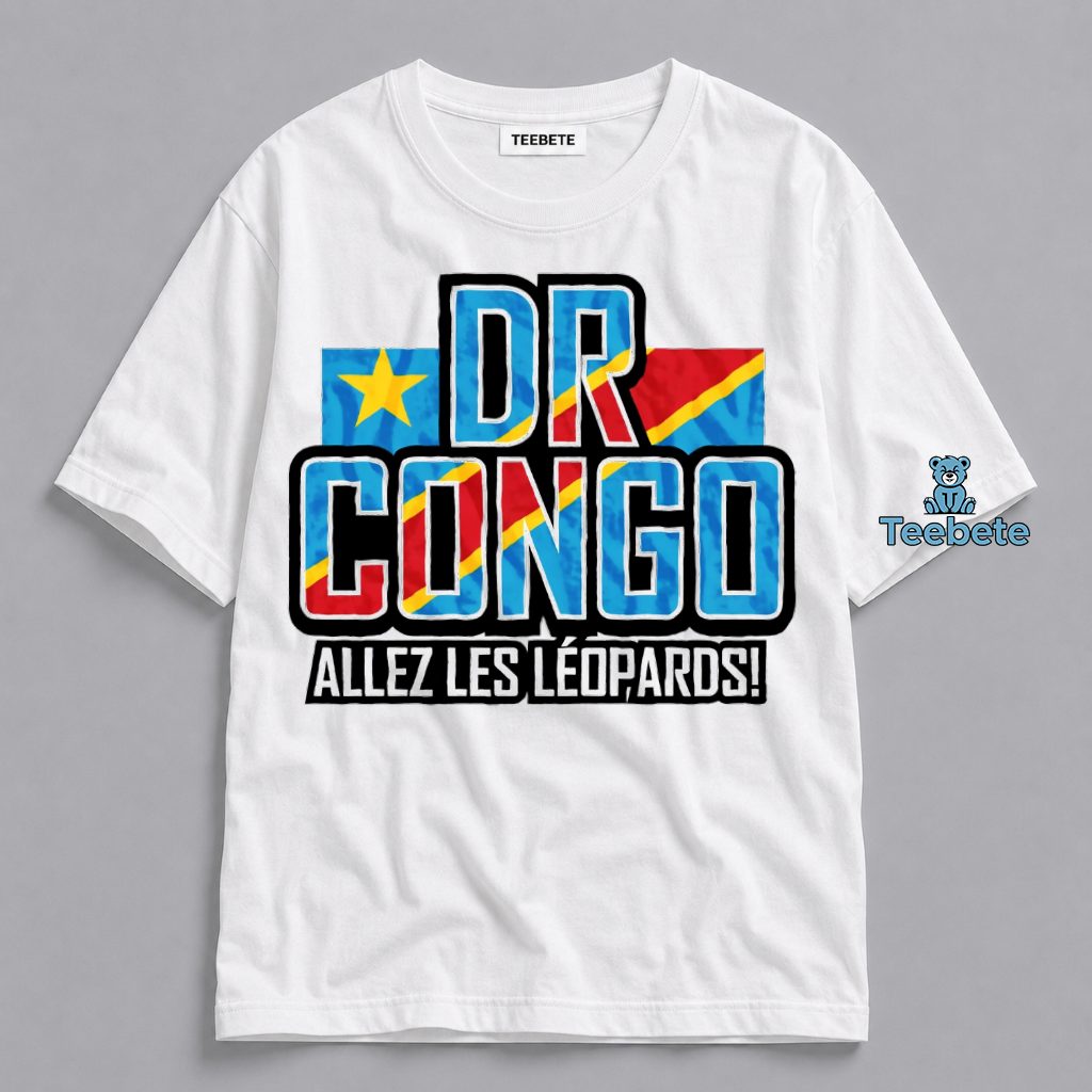 DR Congo Allez Les Leopards 2026 World Cup Shirt