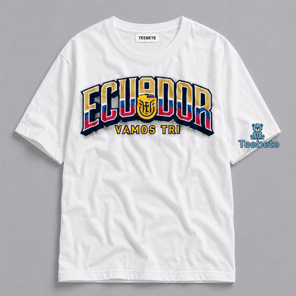 Ecuador Vamos Tri 2026 World Cup Shirt