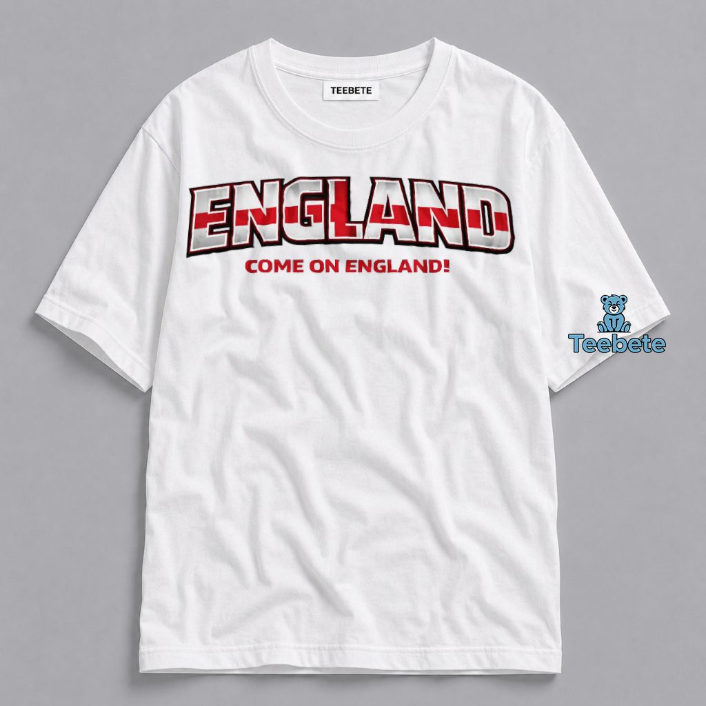 England Come On England FIFA World Cup 2026 Shirt