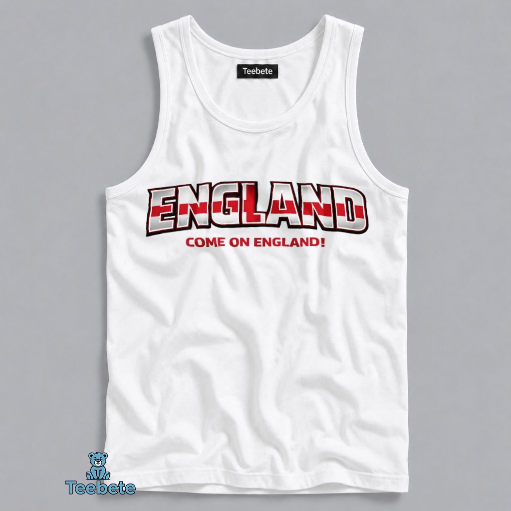 England Come On England FIFA World Cup 2026 Tanktop England Come On England FIFA World Cup 2026 Tanktop