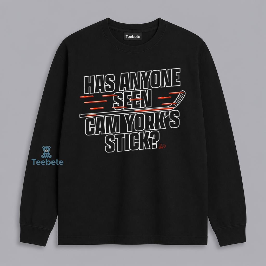 Funny Cam York Stick Hockey Fan Long Sleeve Funny Cam York Stick Hockey Fan Long Sleeve