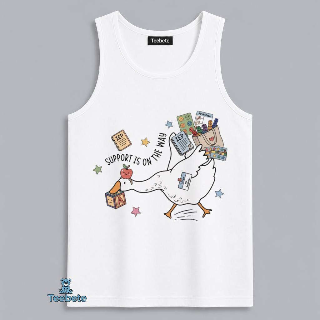 Funny Goose Special Education Support Tanktop Funny Goose Special Education Support Tanktop