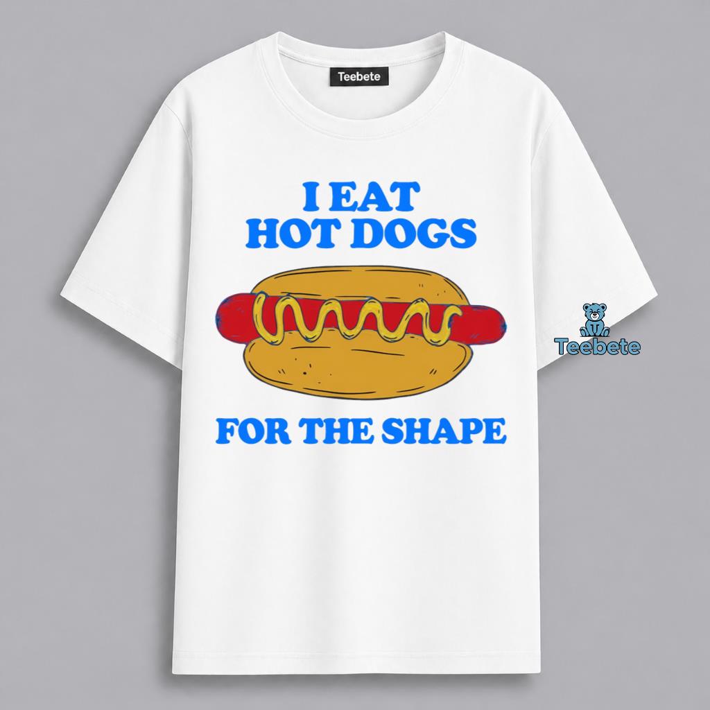 Funny Hot Dog Shape Lover Shirt