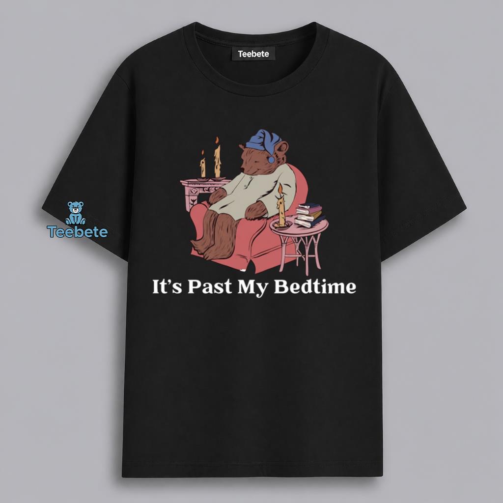 Funny Sleepy Bear Bedtime Graphic Shirt