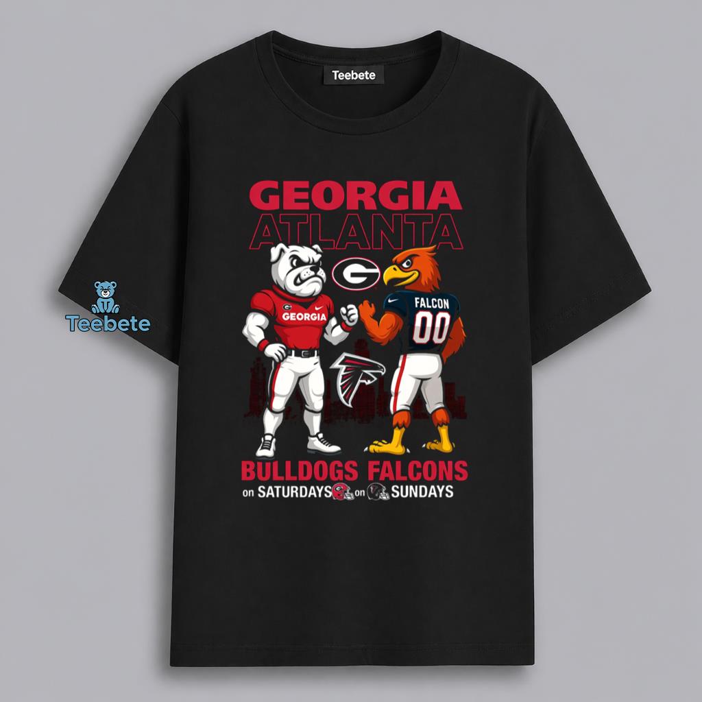 Georgia Bulldogs Saturdays Falcons Sundays Shirt