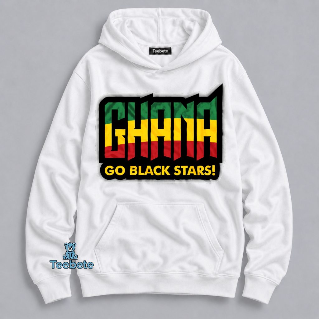 Ghana Go Black Stars FIFA World Cup 2026 Hoodie Ghana Go Black Stars FIFA World Cup 2026 Hoodie