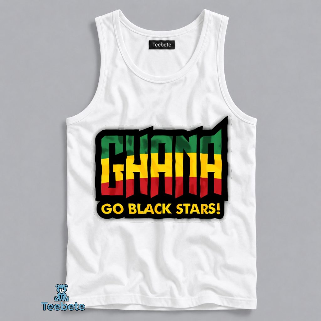 Ghana Go Black Stars FIFA World Cup 2026 Tanktop Ghana Go Black Stars FIFA World Cup 2026 Tanktop