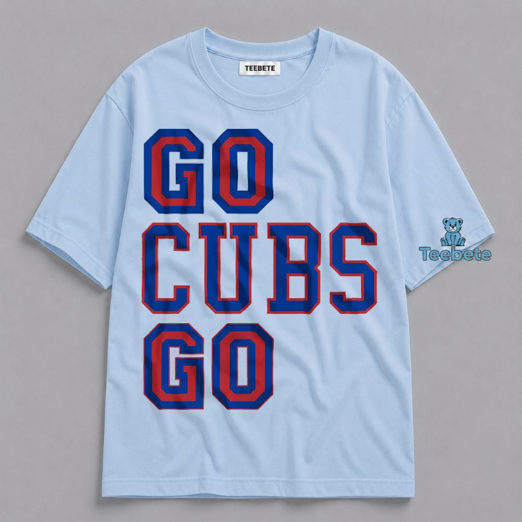 Go Cubs Go Chicago Baseball Fan Game Day Women Shirt