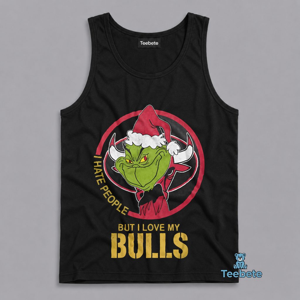 Grinch Antisocial Chicago Bulls Basketball Fan Tanktop Grinch Antisocial Chicago Bulls Basketball Fan Tanktop