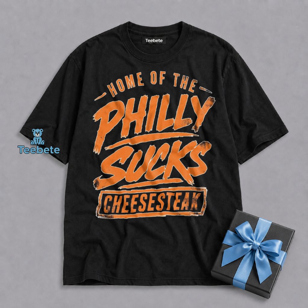 Home Of The Philly Sucks Cheesesteak Knicks Fan Shirt