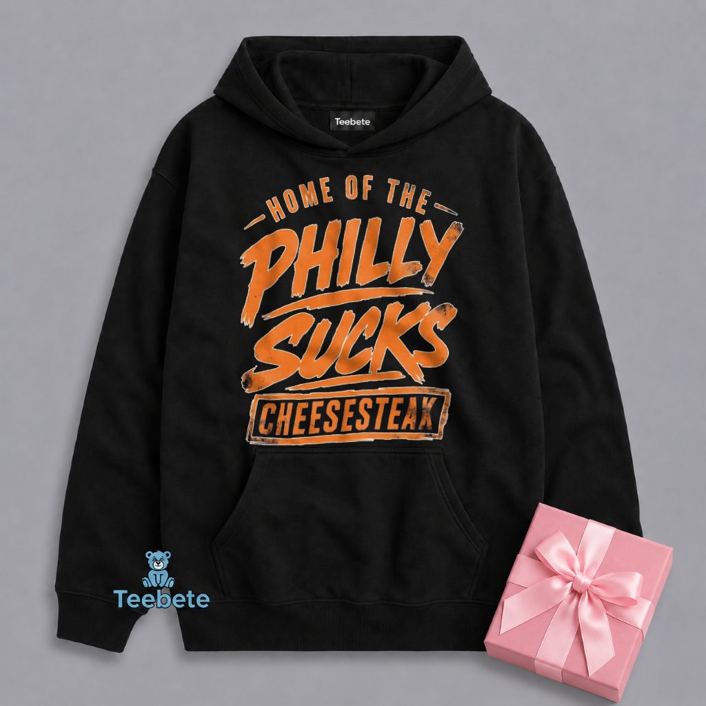 Home Of The Philly Sucks Cheesesteak Knicks Fan Hoodie Home Of The Philly Sucks Cheesesteak Knicks Fan Hoodie