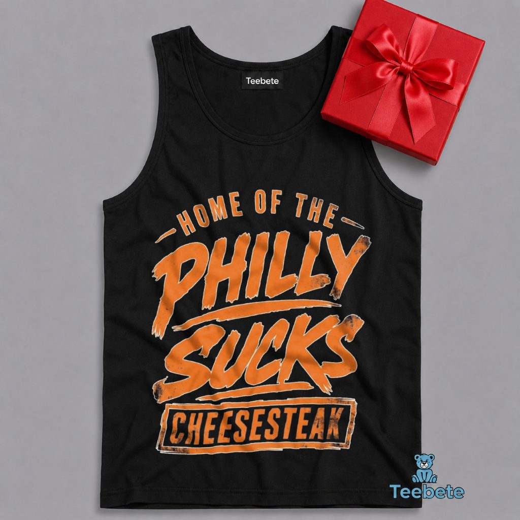 Home Of The Philly Sucks Cheesesteak Knicks Fan Tanktop Home Of The Philly Sucks Cheesesteak Knicks Fan Tanktop