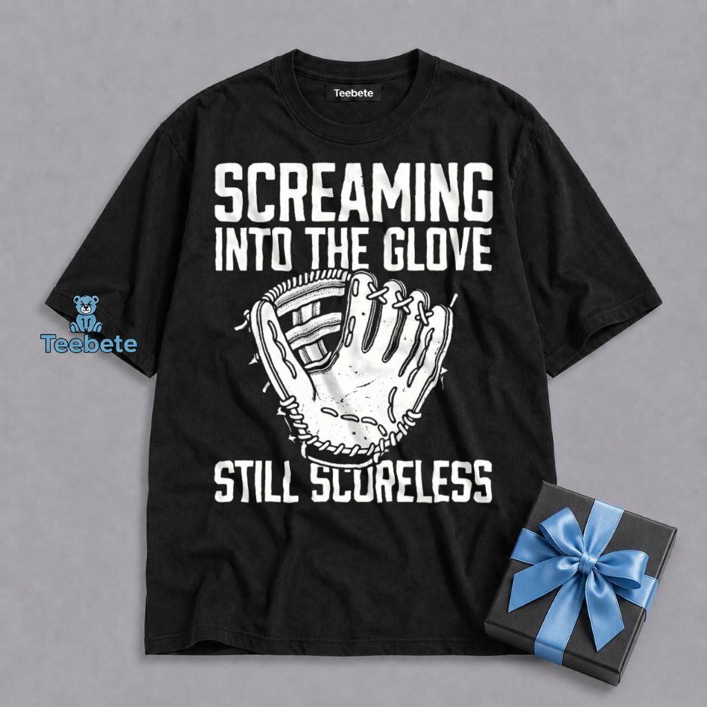 Houston Spencer Arrighetti Glove Scream Baseball Shirt
