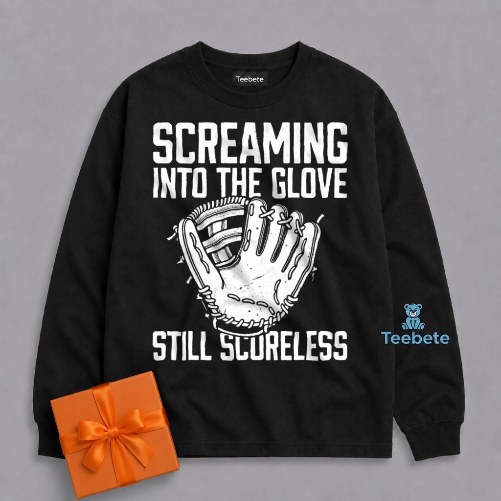 Houston Spencer Arrighetti Glove Scream Baseball Long Sleeve Houston Spencer Arrighetti Glove Scream Baseball Long Sleeve