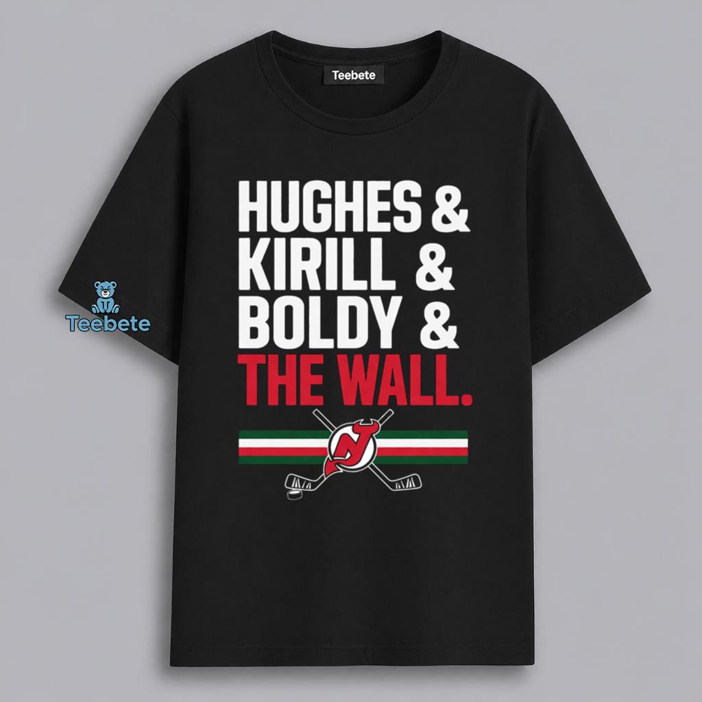 Hughes Kirill Boldy The Wall Hockey Fan Shirt