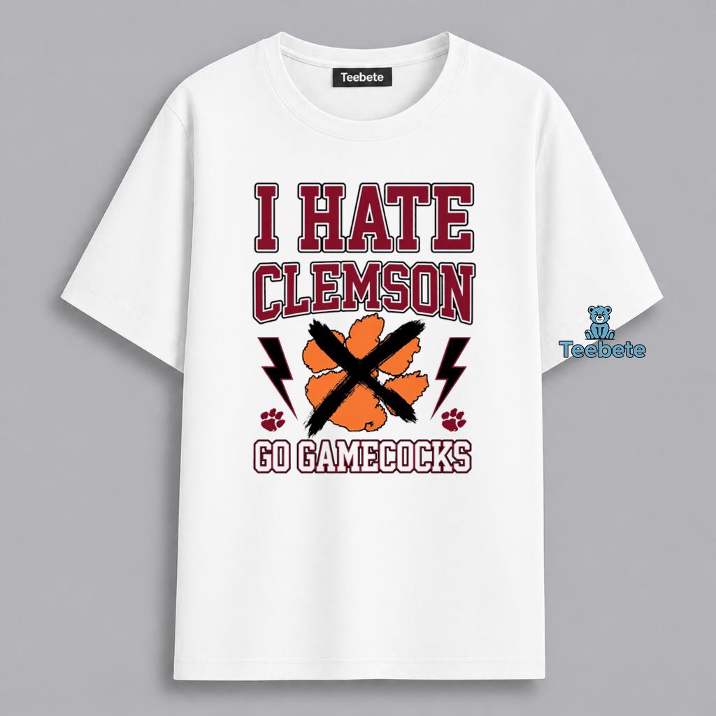 I Hate Clemson College Football Rivalry Fan Shirt