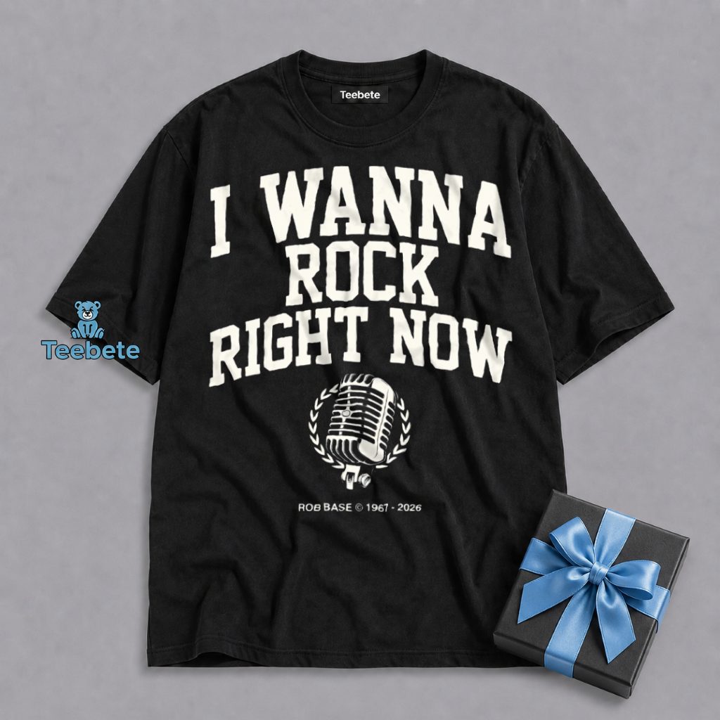 I Wanna Rock Right Now Hip Hop Legacy 1967 2026 Shirt