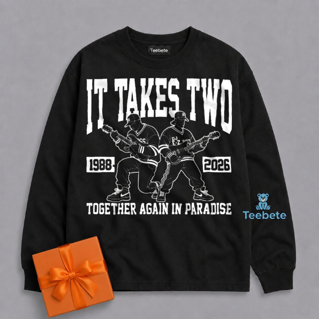 It Takes Two Rob Base EZ Rock Tribute Long Sleeve It Takes Two Rob Base EZ Rock Tribute Long Sleeve