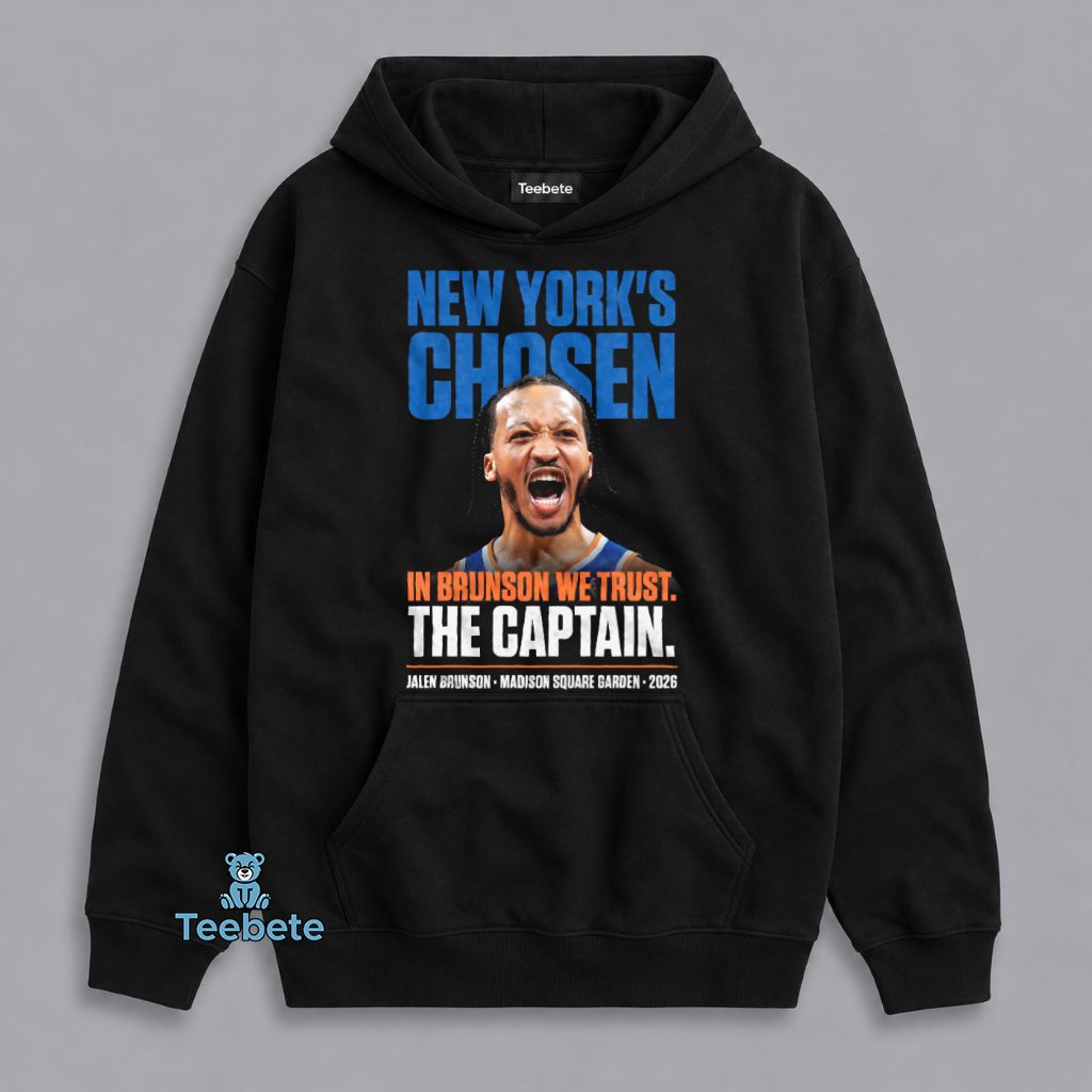 Jalen Brunson New York Basketball Leader Playoff Run Hoodie Jalen Brunson New York Basketball Leader Playoff Run Hoodie