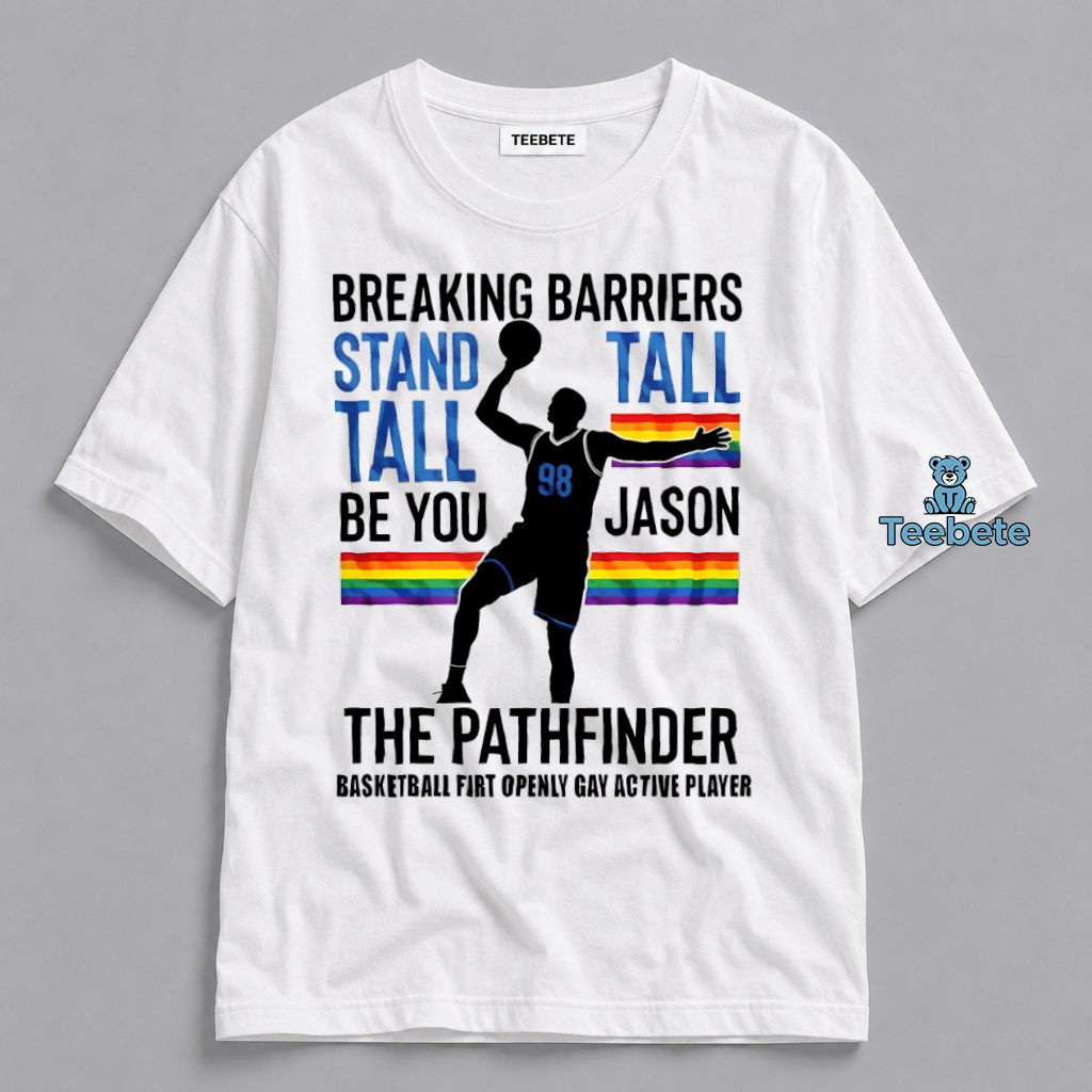 Jason Collins Barrier Breaker Pathfinder First Openly Gay NBA Player Shirt