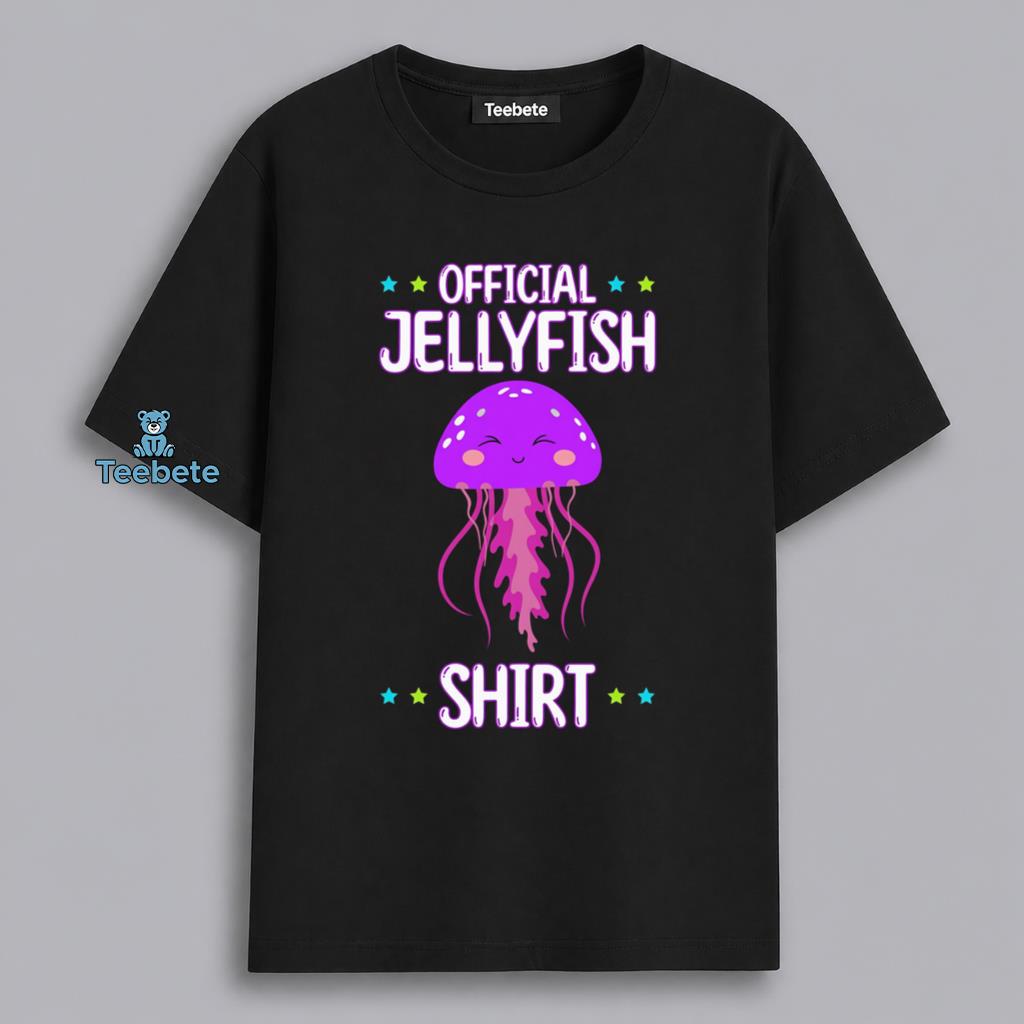 Jellyfish Official Ocean Animal Lover Cute Sea Life Shirt