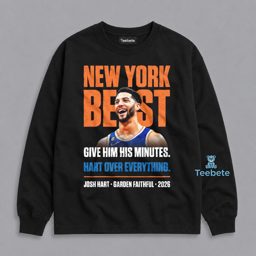 Josh Hart New York Basketball Maverick Funny Long Sleeve Josh Hart New York Basketball Maverick Funny Long Sleeve