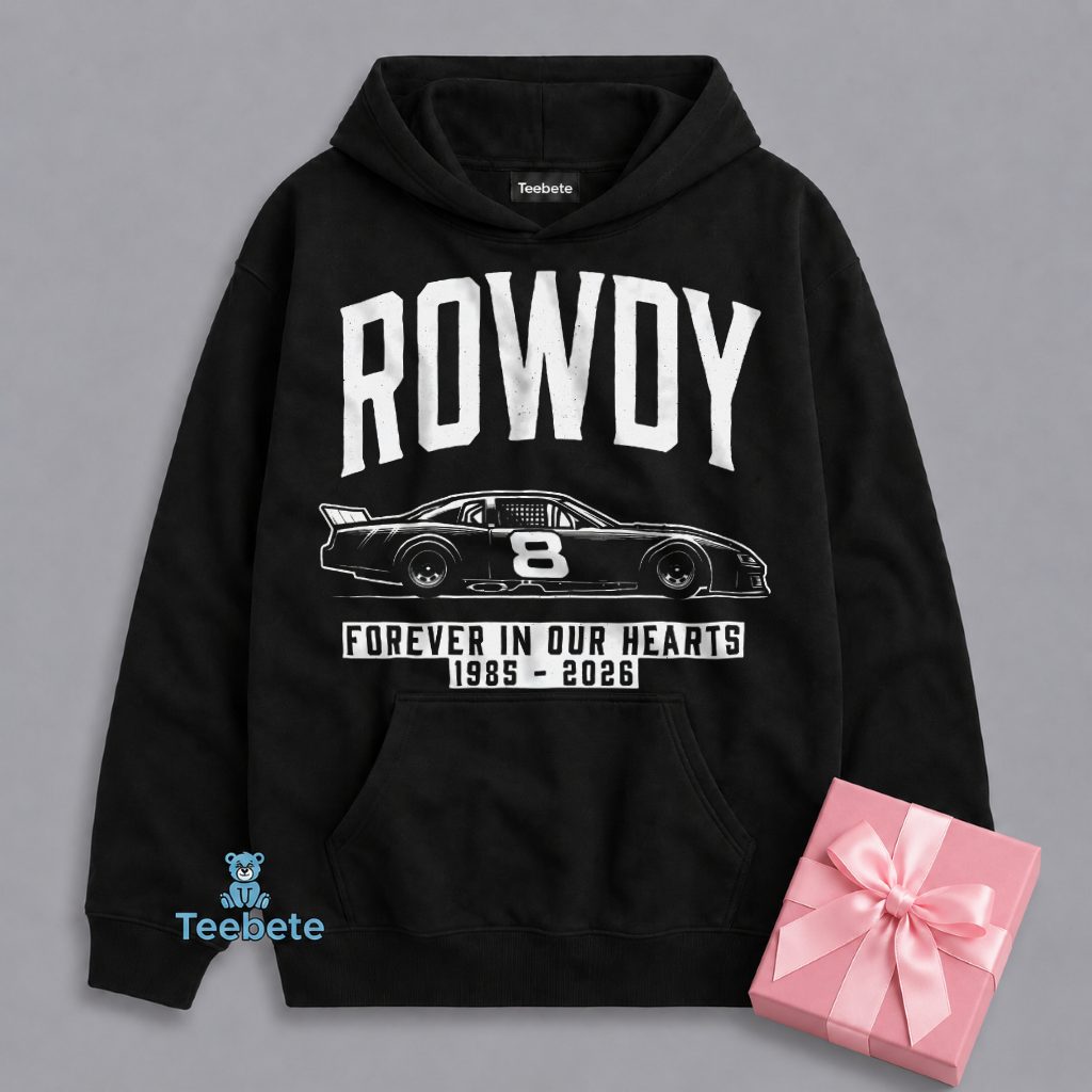 Kyle Busch Rowdy Forever Tribute Memorial Hoodie Kyle Busch Rowdy Forever Tribute Memorial Hoodie