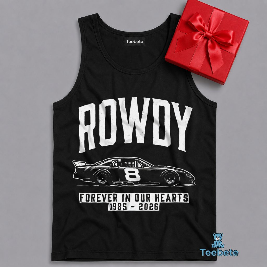 Kyle Busch Rowdy Forever Tribute Memorial Tanktop Kyle Busch Rowdy Forever Tribute Memorial Tanktop