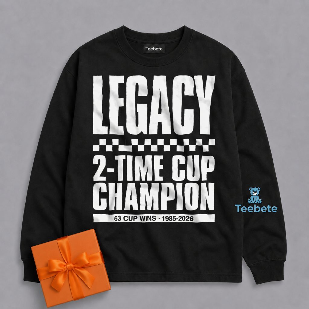 Kyle Busch Two Time Cup Champion Tribute Long Sleeve Kyle Busch Two Time Cup Champion Tribute Long Sleeve