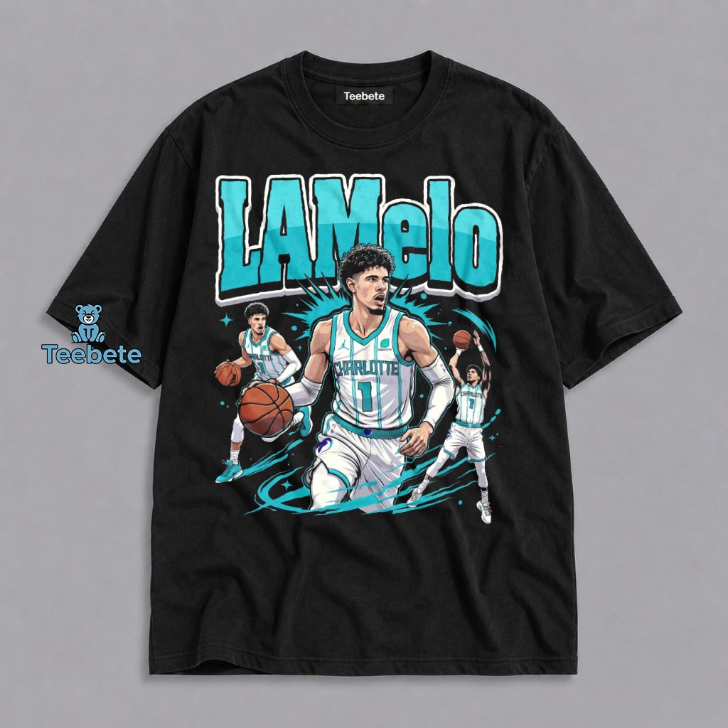 LaMelo Ball Charlotte Hornets Star Basketball Shirt