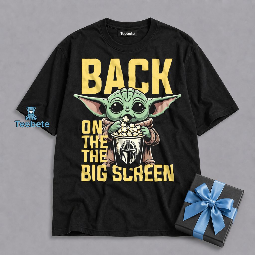 Mandalorian And Grogu Big Screen Celebration Shirt