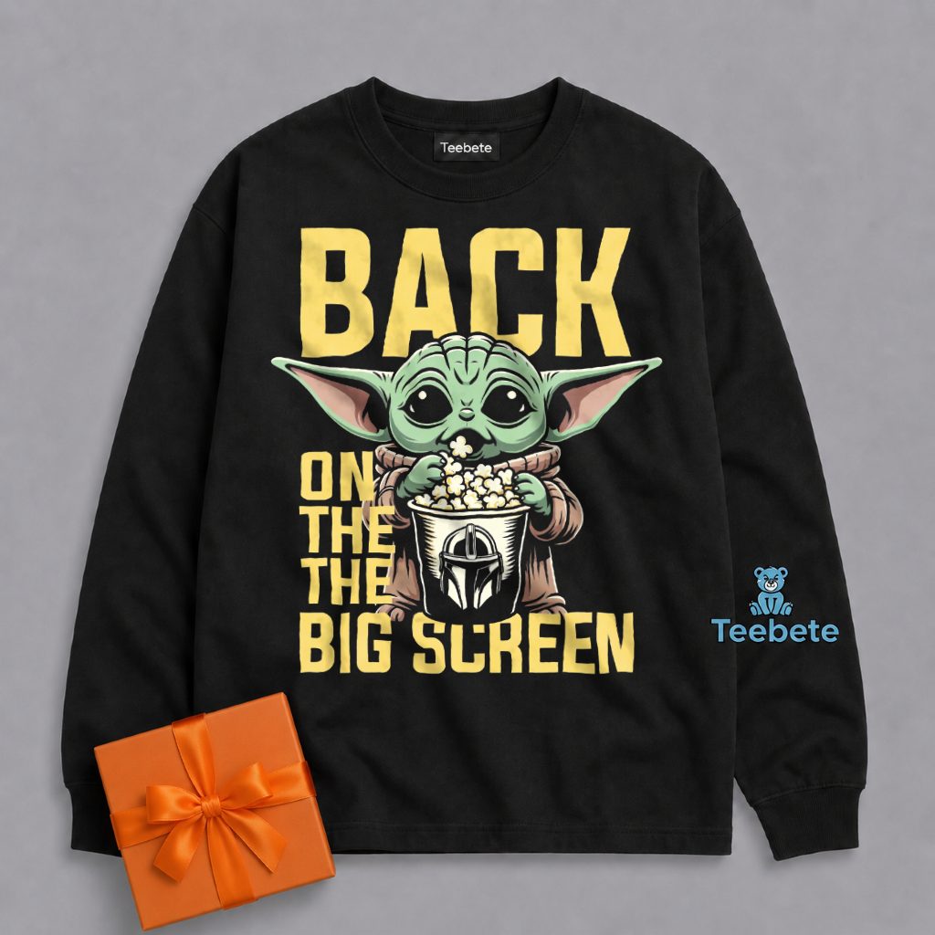 Mandalorian And Grogu Big Screen Celebration Long Sleeve Mandalorian And Grogu Big Screen Celebration Long Sleeve