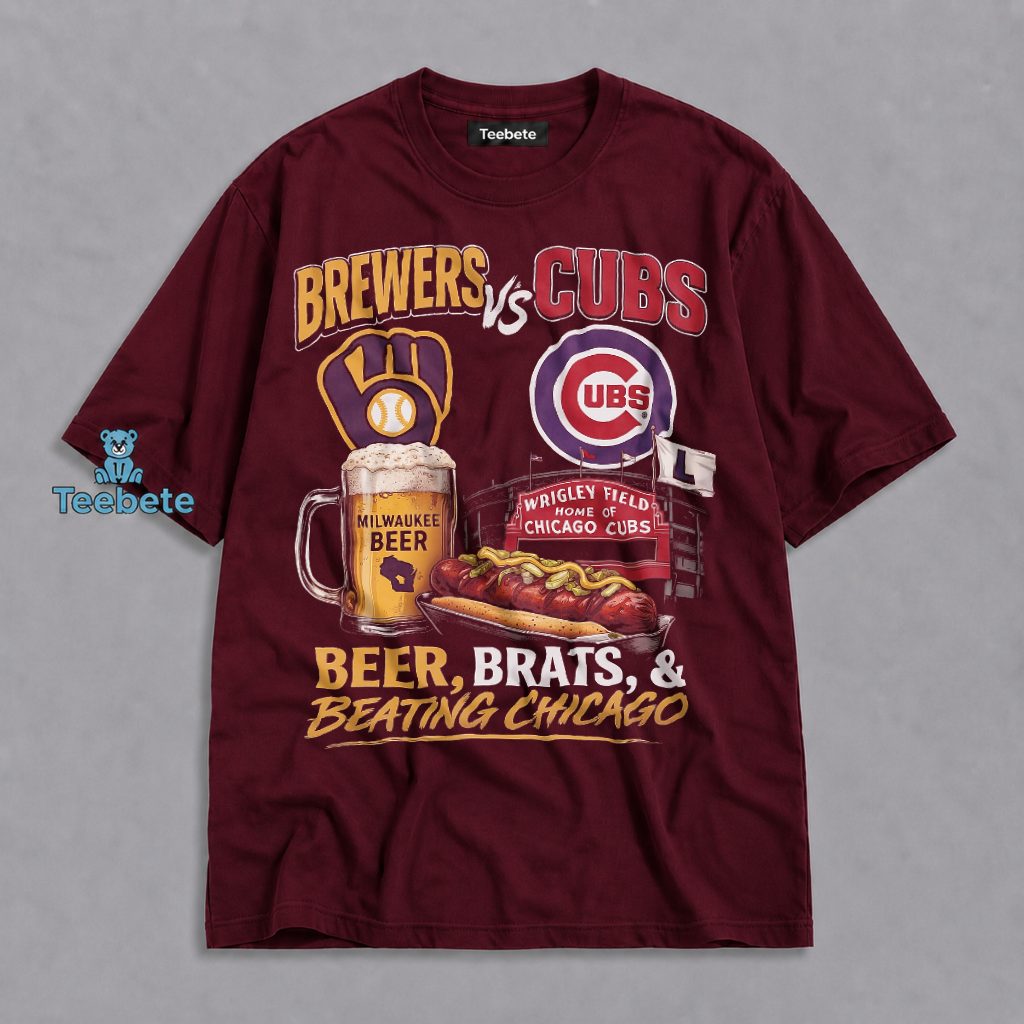 Milwaukee Brewers Chicago Cubs Wrigley Field Shirt