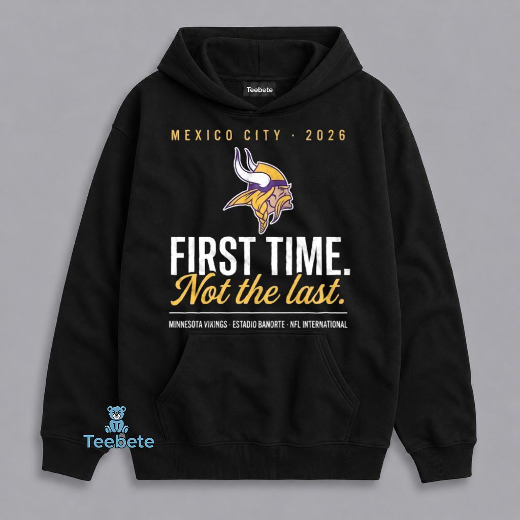 Minnesota Vikings Mexico City First Game Estadio Banorte 2026 NFL Fan Hoodie Minnesota Vikings Mexico City First Game Estadio Banorte 2026 NFL Fan Hoodie