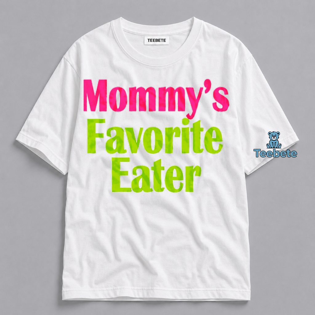 Mommys Favorite Eater Cute Baby Humor Shirt
