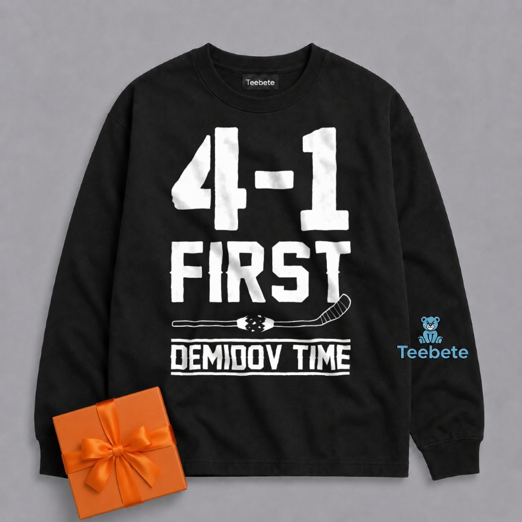 Montreal Hockey Demidov First Period Takeover Long Sleeve Montreal Hockey Demidov First Period Takeover Long Sleeve