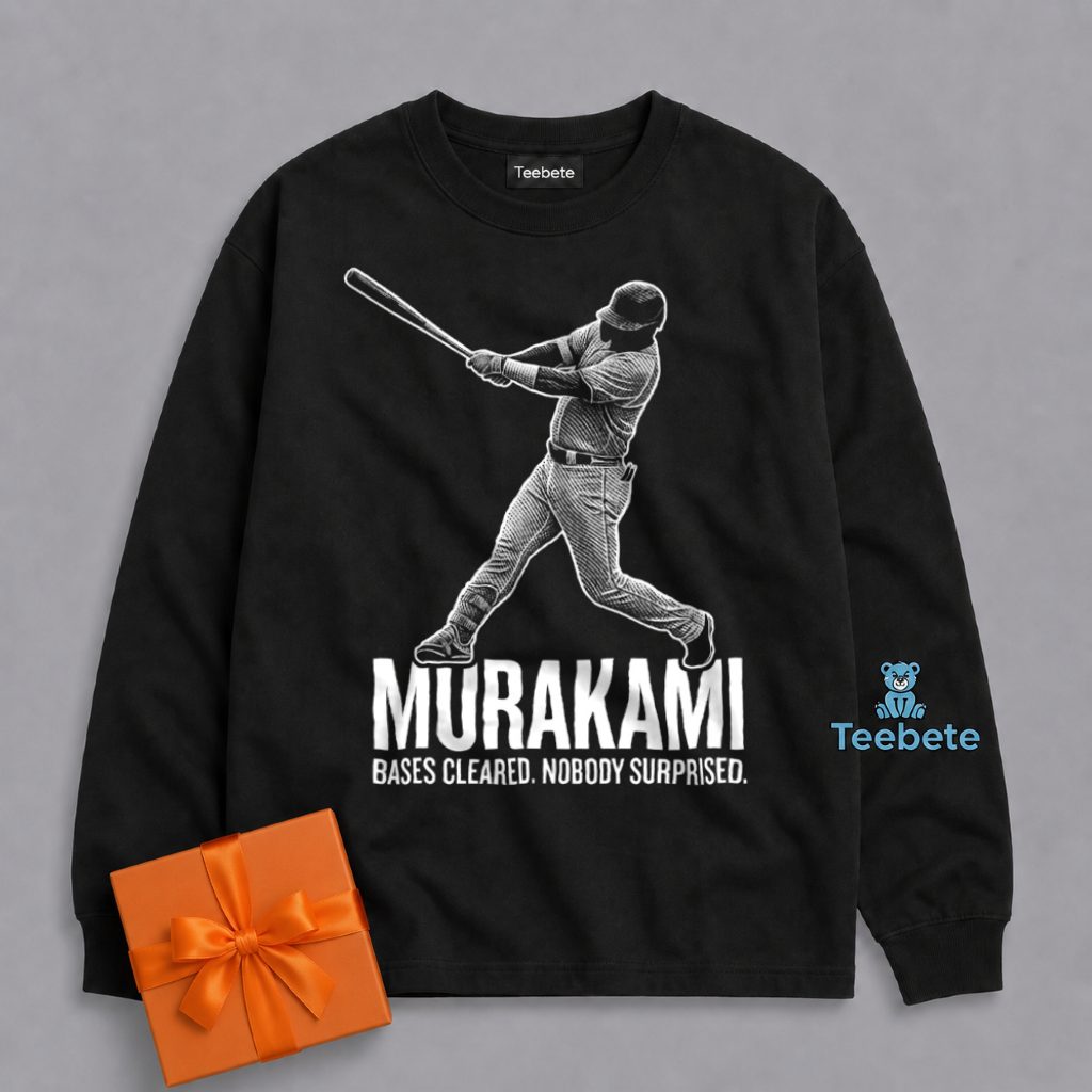 Munetaka Murakami Bases Clearing Double Fan Long Sleeve Munetaka Murakami Bases Clearing Double Fan Long Sleeve