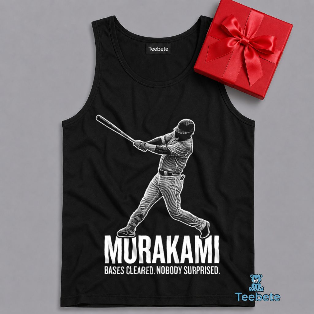 Munetaka Murakami Bases Clearing Double Fan Tanktop Munetaka Murakami Bases Clearing Double Fan Tanktop