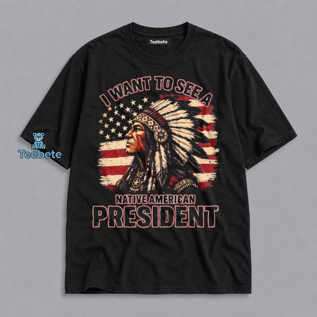 Native American President Support Graphic Shirt