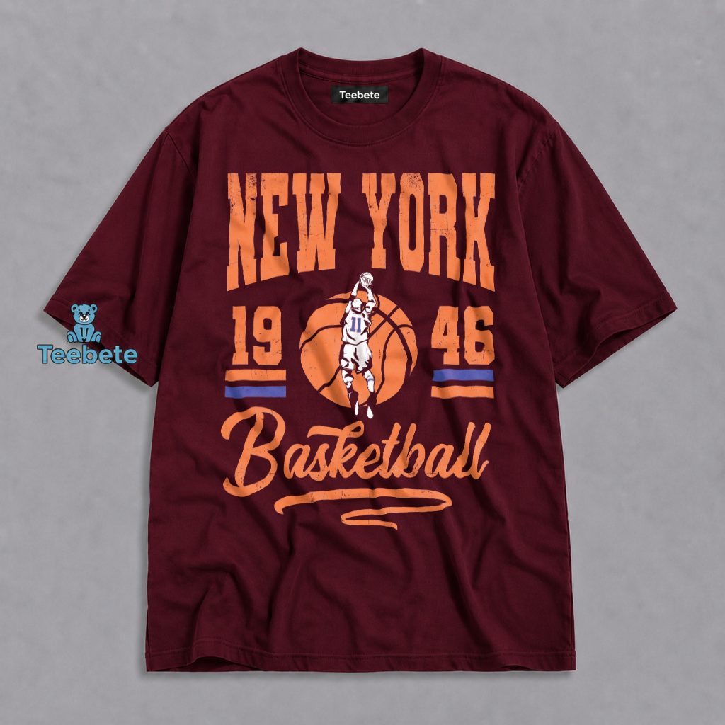 New York Knicks Basketball 1946 Vintage Shirt