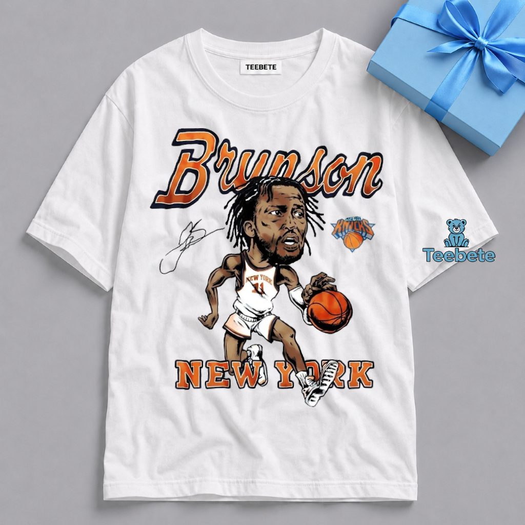 New York Knicks Bart Simpson Basketball Dunk Shirt