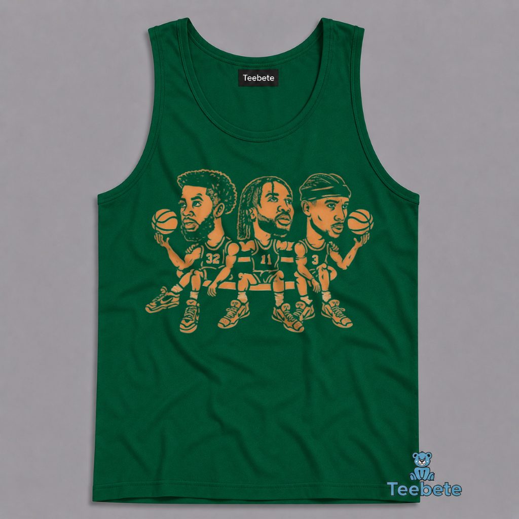 New York Knicks Karl Anthony Towns Jalen Brunson Josh Hart Big Three Tanktop New York Knicks Karl Anthony Towns Jalen Brunson Josh Hart Big Three Tanktop
