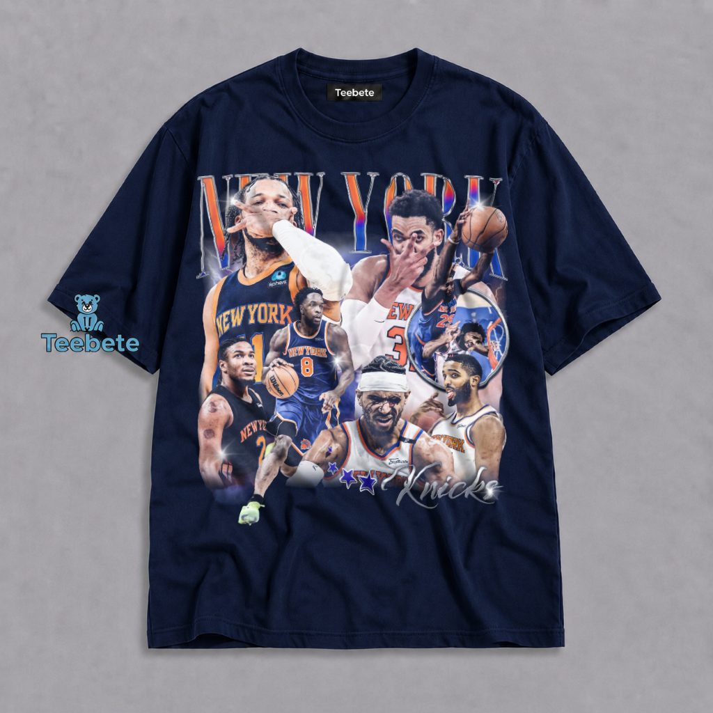 New York Knicks Players Bootleg Basketball Shirt