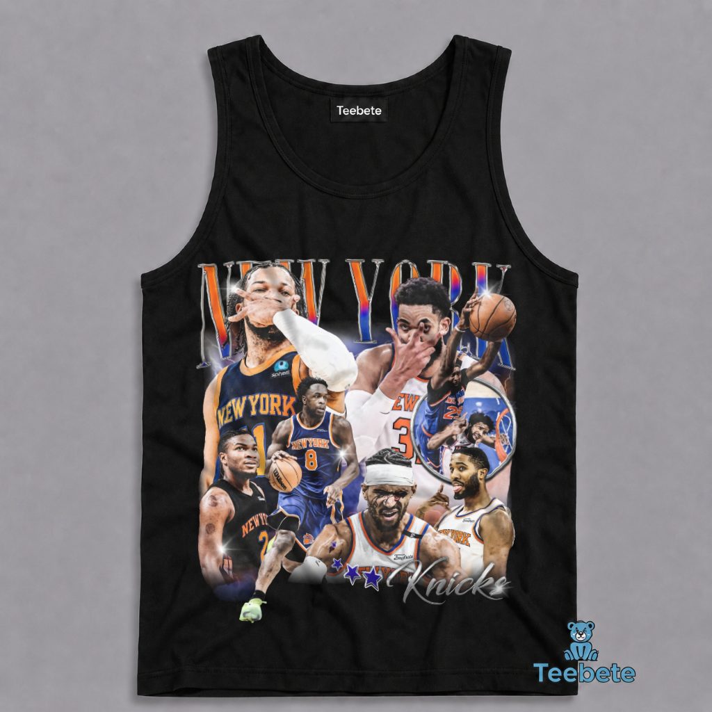 New York Knicks Players Bootleg Basketball Tanktop New York Knicks Players Bootleg Basketball Tanktop