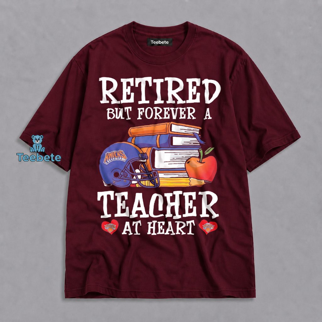 New York Knicks Teacher At Heart Shirt