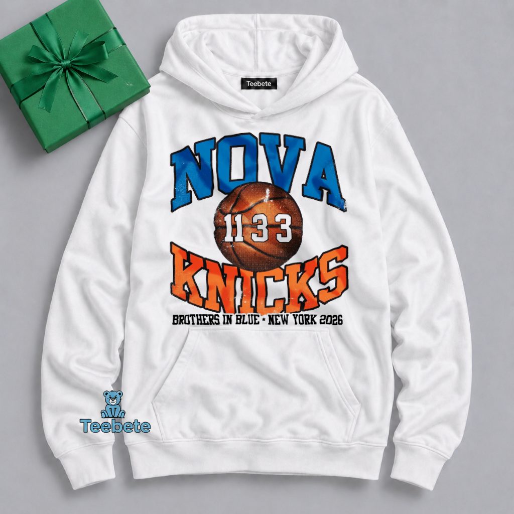 Nova Knicks Villanova Brotherhood Basketball Playoffs Hoodie Nova Knicks Villanova Brotherhood Basketball Playoffs Hoodie